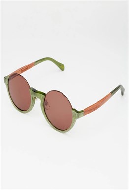 Очки SUN 6 Green wood
