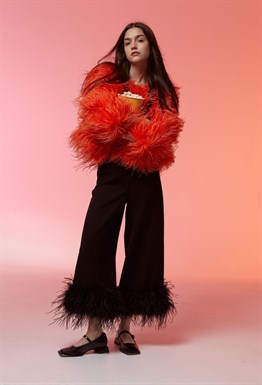 Жакет Feather „orange“