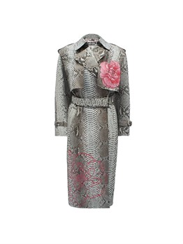Тренч "Rosa of Python"