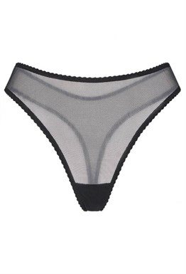 Высокие стринги Black Pearl