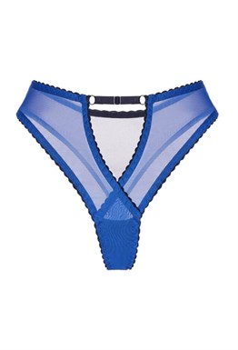Высокие стринги Electric Blue