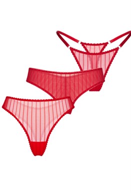 Набор трусиков Passion Red