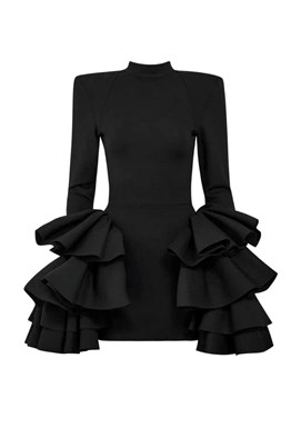 Платье Black Flower