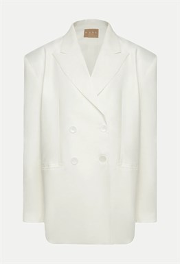 Жакет oversize изо льна