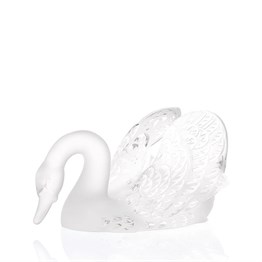 Скульптура Swan head down