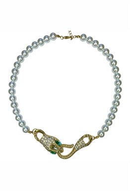 Колье Pearl Snake