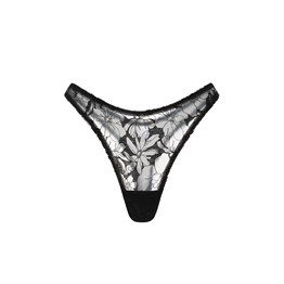 Стринги V BLACK FLOWERS