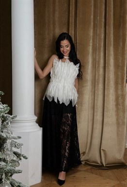 Корсет «лепестки» Ivory