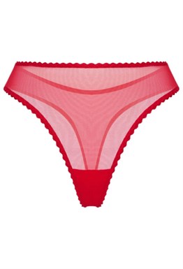 Высокие стринги Red