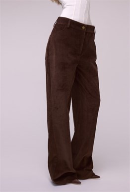 Джинсы COTTON VELVET BROWN