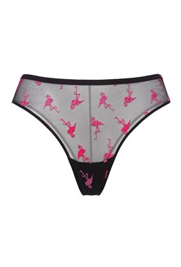 Трусы бразилиано Dark Flamingo