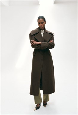 Длинное пальто