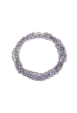 Blue Enamel Chain