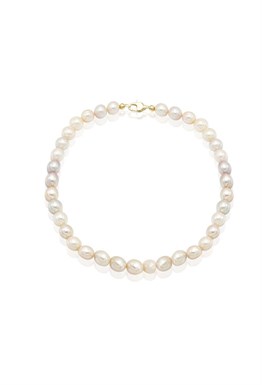 Choker Pink Pearls