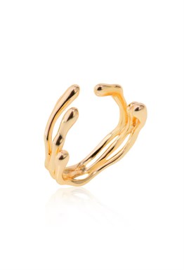 Ring with Drops Gold