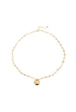 Necklace with a Lucky Clover