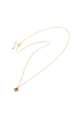 Necklace with Clematis Flower