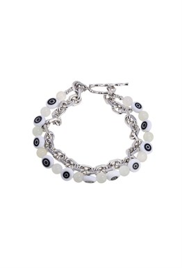 Bracelet with a Scallop symbol and a Fish