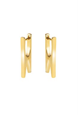 Earrings in the shape of a Clothespin
