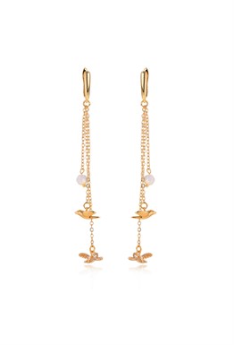 Long earrings