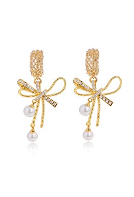 Bow earrings