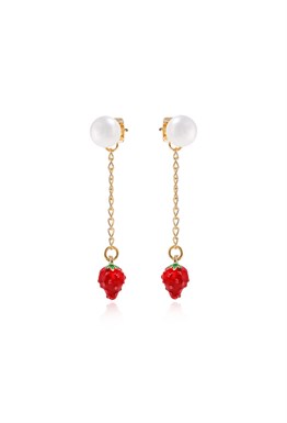 Earrings with a Lucky Clover symbol