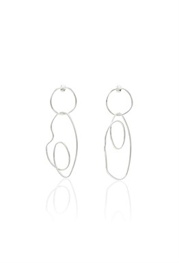Asymmetric Geometric Earrings