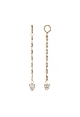 Leopard Gold Strass