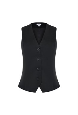 Жилет приталенный