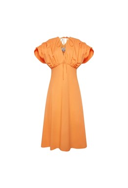 Платье с драпировками "Танита"