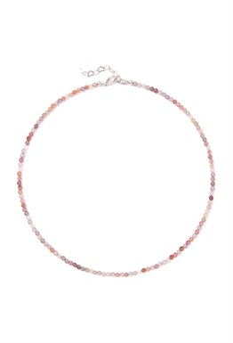 чокер из разноцветной шпинели