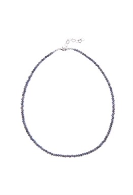 чокер из серо-голубых сапфиров