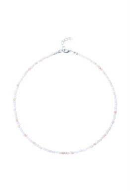 чокер из розового опала