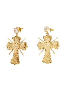 Серьги - кресты