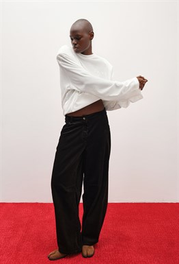 Брюки-вельветовые