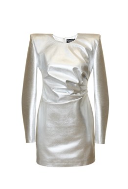 Платье кожаное