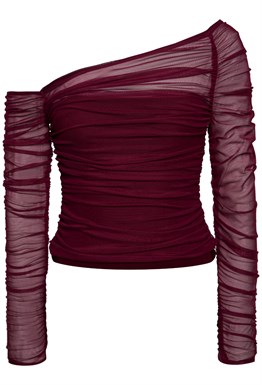 Топ Vivienne бордо