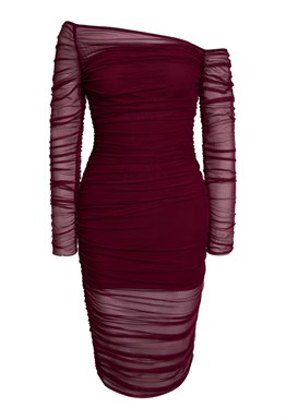 Платье Vivienne бордо