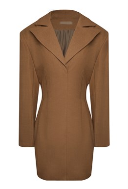 Платье-пиджак Bruna caramel