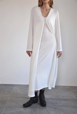 Кардиган из вязаного трикотажа