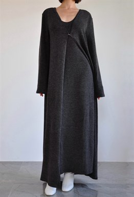 Кардиган из вязаного трикотажа