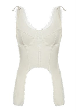 Топ-корсет с чашечками