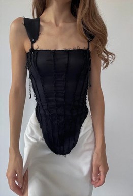 Топ-корсет удлиненный