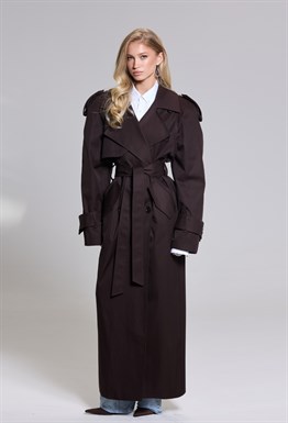 Тренч PLACID BROWN