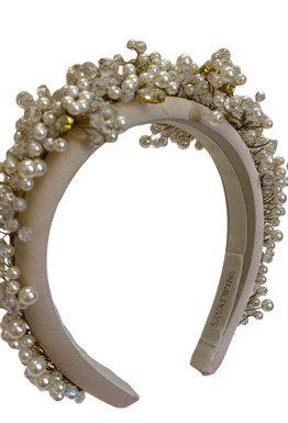 Ободок для волос "Жемчужная симфония"