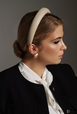 Кожаный ободок