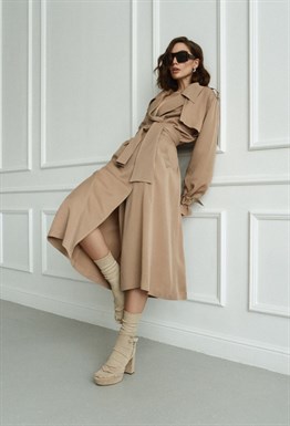 Тренч over size силуэта