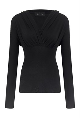 Блуза из трикотажа