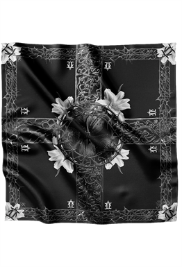 Платок с принтом