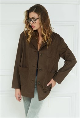 Жакет SUEDE SHIRT